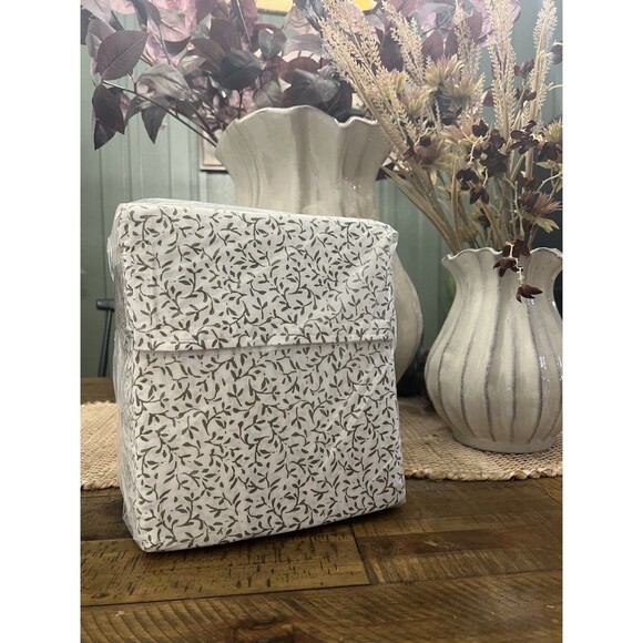King Printed Performance 400 Thread Count Sheet Set Green Vine - Threshold: - Picture 1 of 7